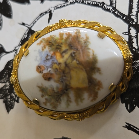 Porcelain pendant jy27 - Picture 2 of 4